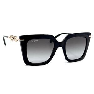 New, SALVATORE FERRAGAMO Sunglasses SF1041S 001 Authentic